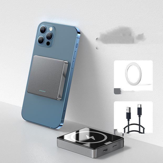 Compatible with Apple, MagSafe Wireless Power Bank Magnetic 15W Fast Charging 10000ma